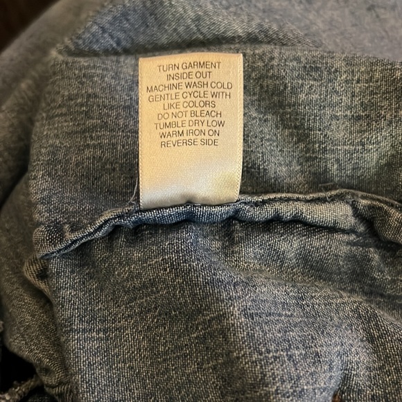 FALL Christopher & Banks Halloween denim jacket - Picture 8 of 9